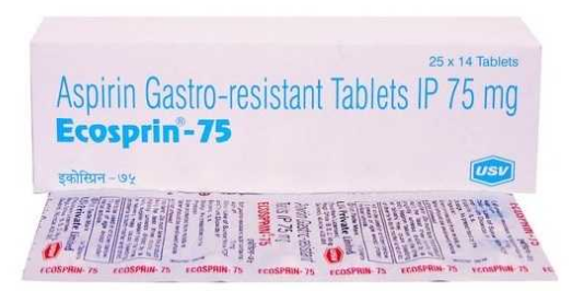 इकोस्प्रिन टैबलेट की जानकारी